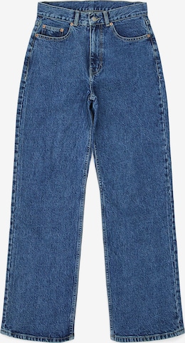 Dr. Denim Jeans 'Echo High Straight - Jeans' in Blau: Vorderseite