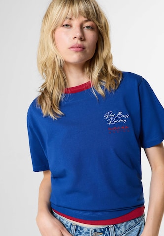 Red Bull Racing x Pepe Jeans Shirt 'Driving' in Blauw