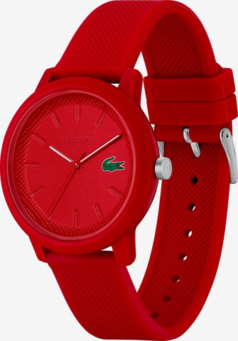 LACOSTE Analogové hodinky – červená