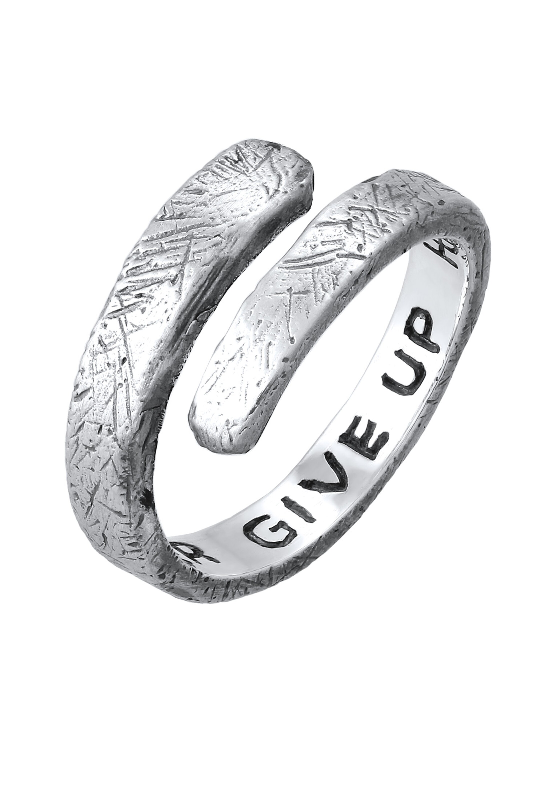 Haze&Glory Ring in Silver: front