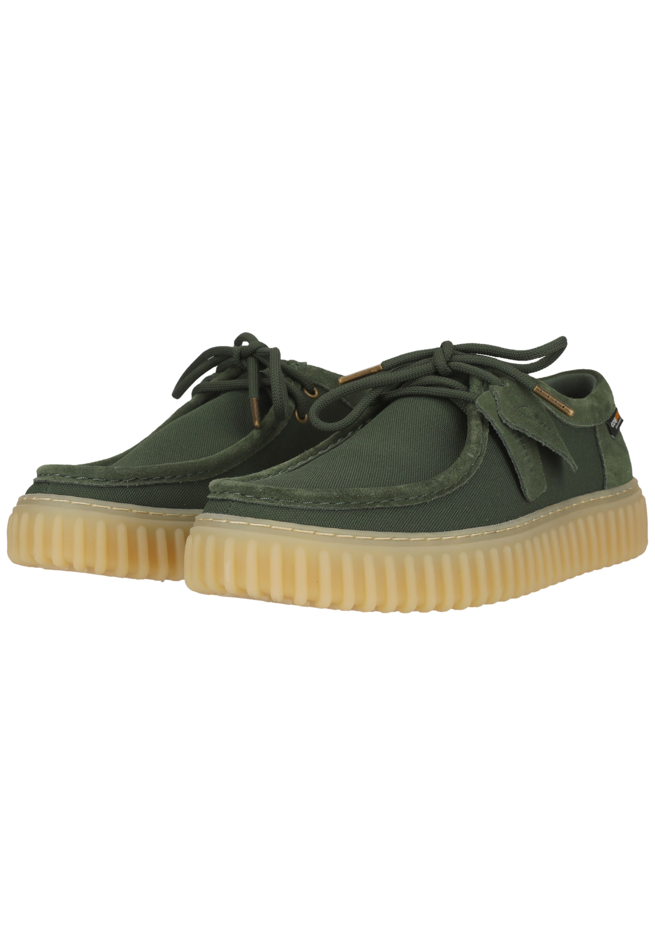 CLARKS Veterschoen 'Torhill' in Groen