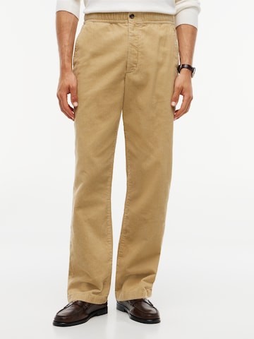 Regular Pantalon chino 'DOVER' TOMMY HILFIGER en beige : devant