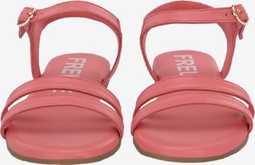 FREUDE Sandalen met riem 'Asti' in Roze