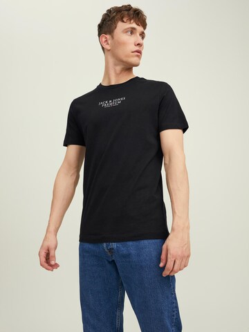 T-Shirt 'Archie' JACK & JONES en noir : devant