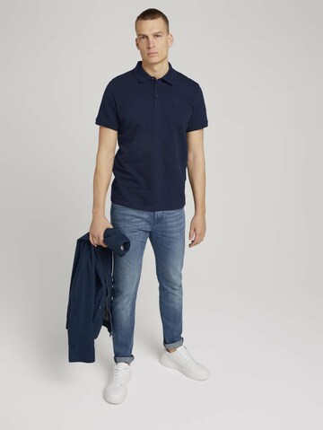 TOM TAILOR Poloshirt in Blau