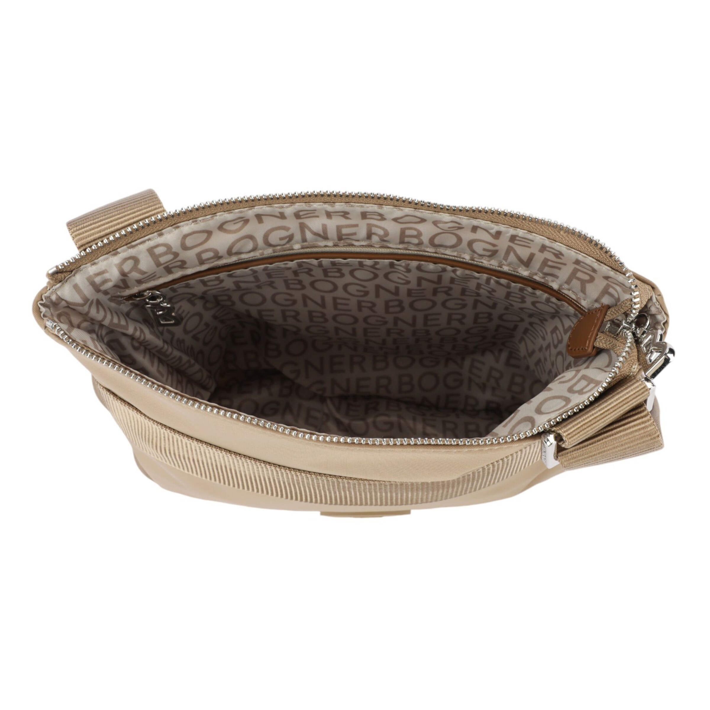 BOGNER Schoudertas 'Maggia Serena' in Bruin