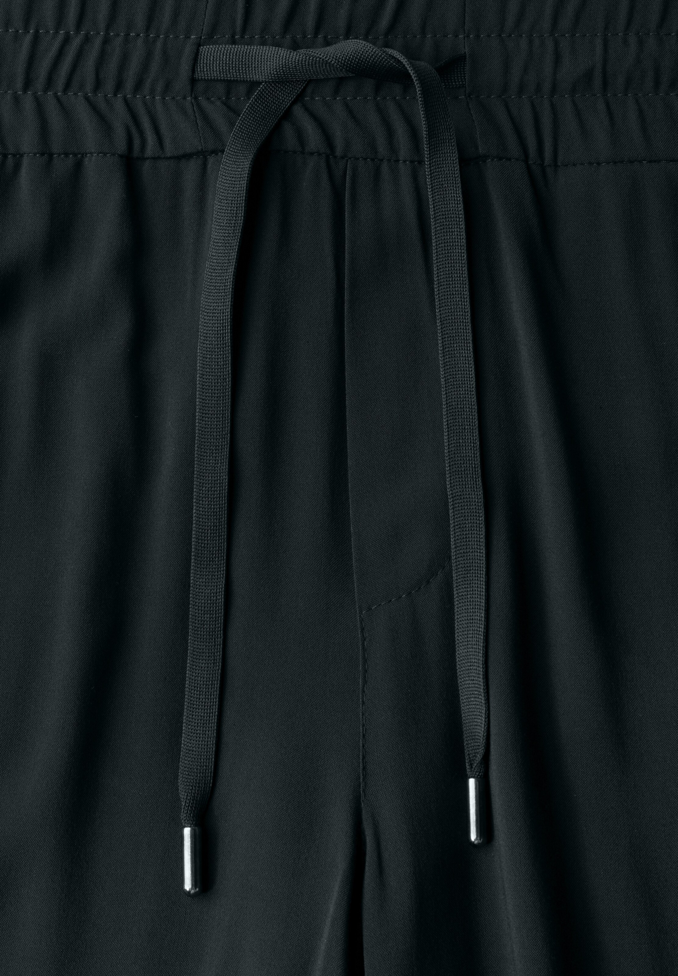 STREET ONE Slimfit Hose in Grün