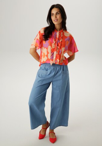 Aniston SELECTED Baggy Jeans in Blau