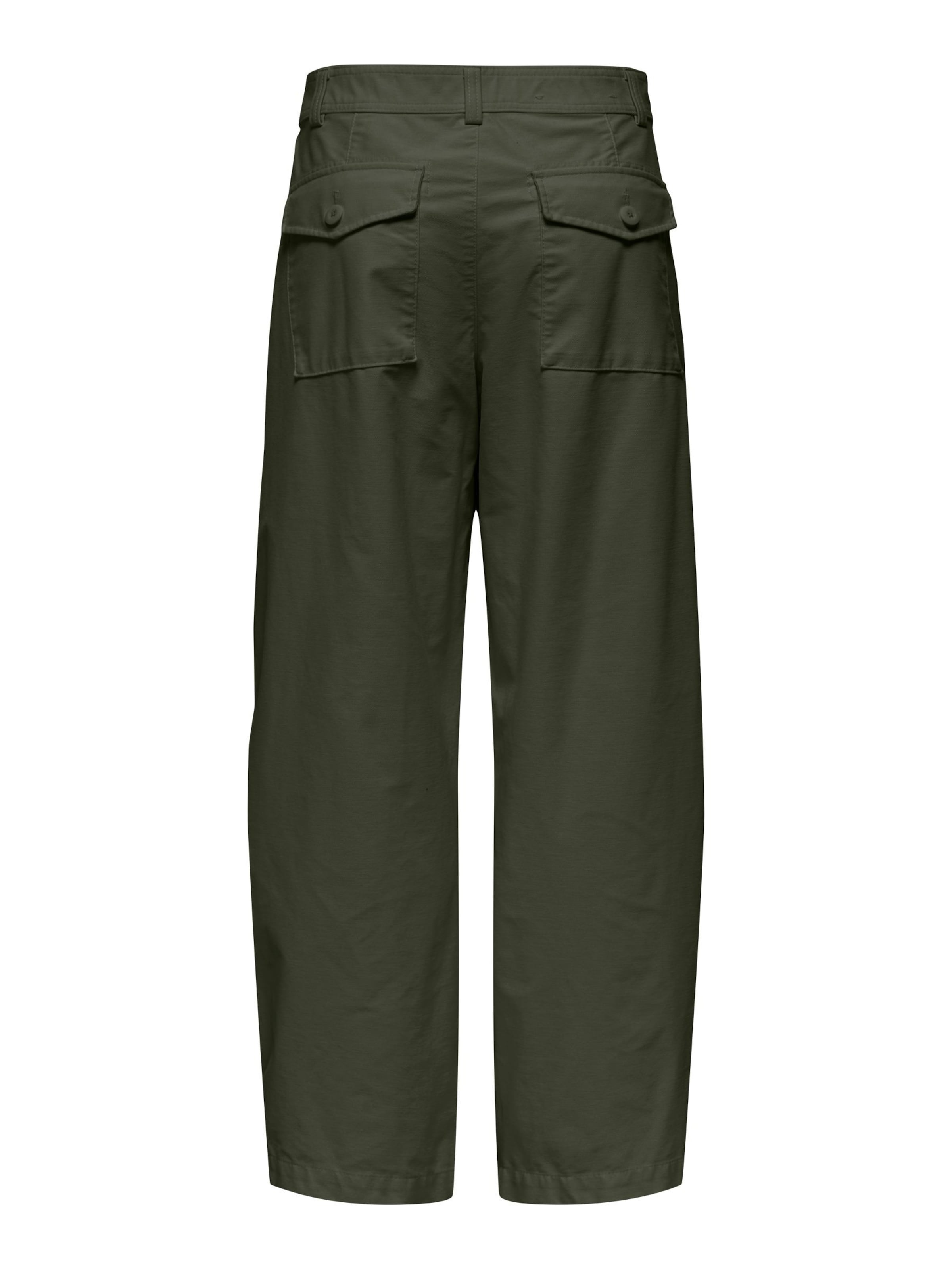 ONLY - Ropa ancha Pantalón 'ONLClair' en verde