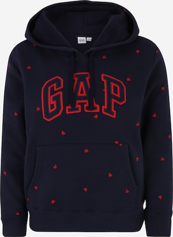 zils Gap Petite Sportisks džemperis 'HERITAGE': no priekšpuses