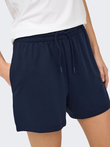 ONLY PLAY Loosefit Sportshorts 'ONPFrei' in Blau