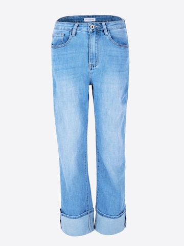 Fraternel Flared Jeans 'Ankle Jeans' in Blue: front