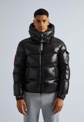 Veste fonctionnelle ' EZ ' JACK1T en noir : devant