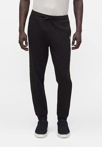 Effilé Pantalon EA7 Emporio Armani en noir : devant