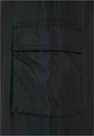 Urban Classics - Pierna ancha Pantalón cargo en negro