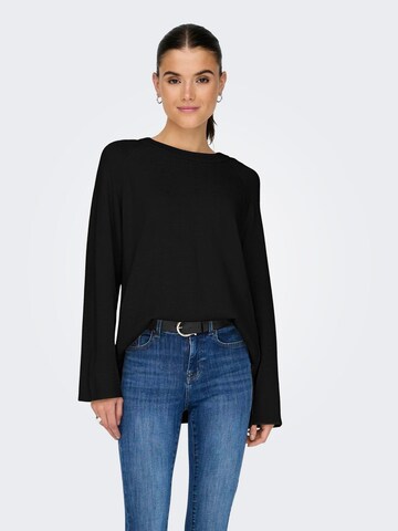 Pull-over ONLY en noir : devant