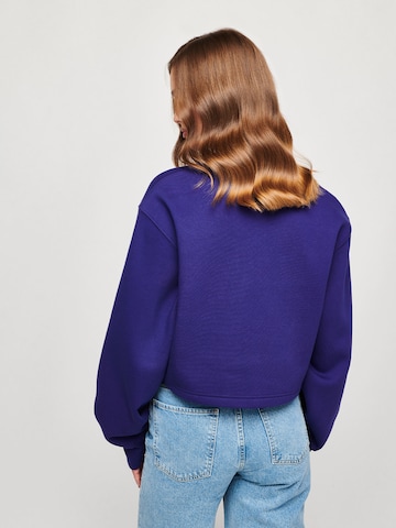 Sweat-shirt 'HUFEISEN' ABOUT YOU x StayKid en bleu : derrière