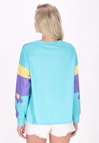 IZIA - Sweatshirt 'Fashion Look' em azul