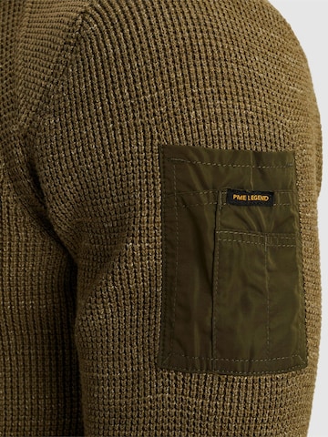 PME Legend - Jersey 'Pullover with crewneck' en verde