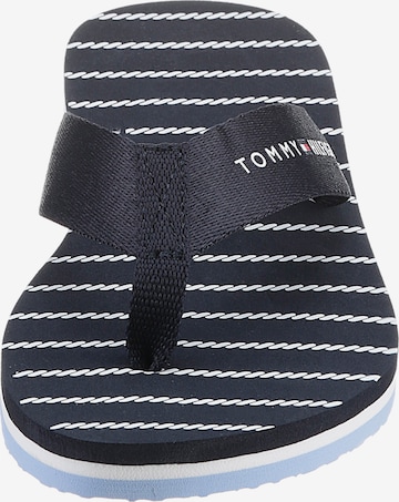 TOMMY HILFIGER T-Bar Sandals in Blue