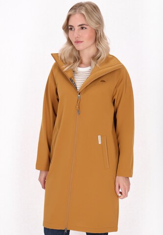 Manteau fonctionnel Schmuddelwedda en beige : devant