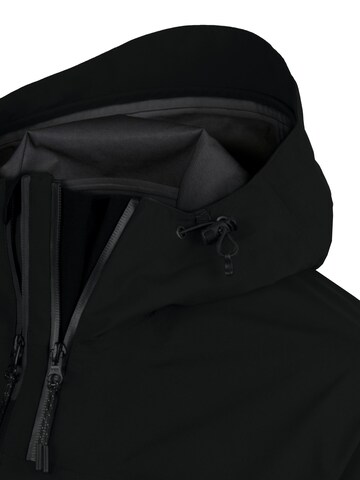 Guggen Mountain Funktionsjacke 'Allwetter Jacke HD09 3-Lagen Hardshell Wanderjacke'‌‌‌‌‌ in Schwarz