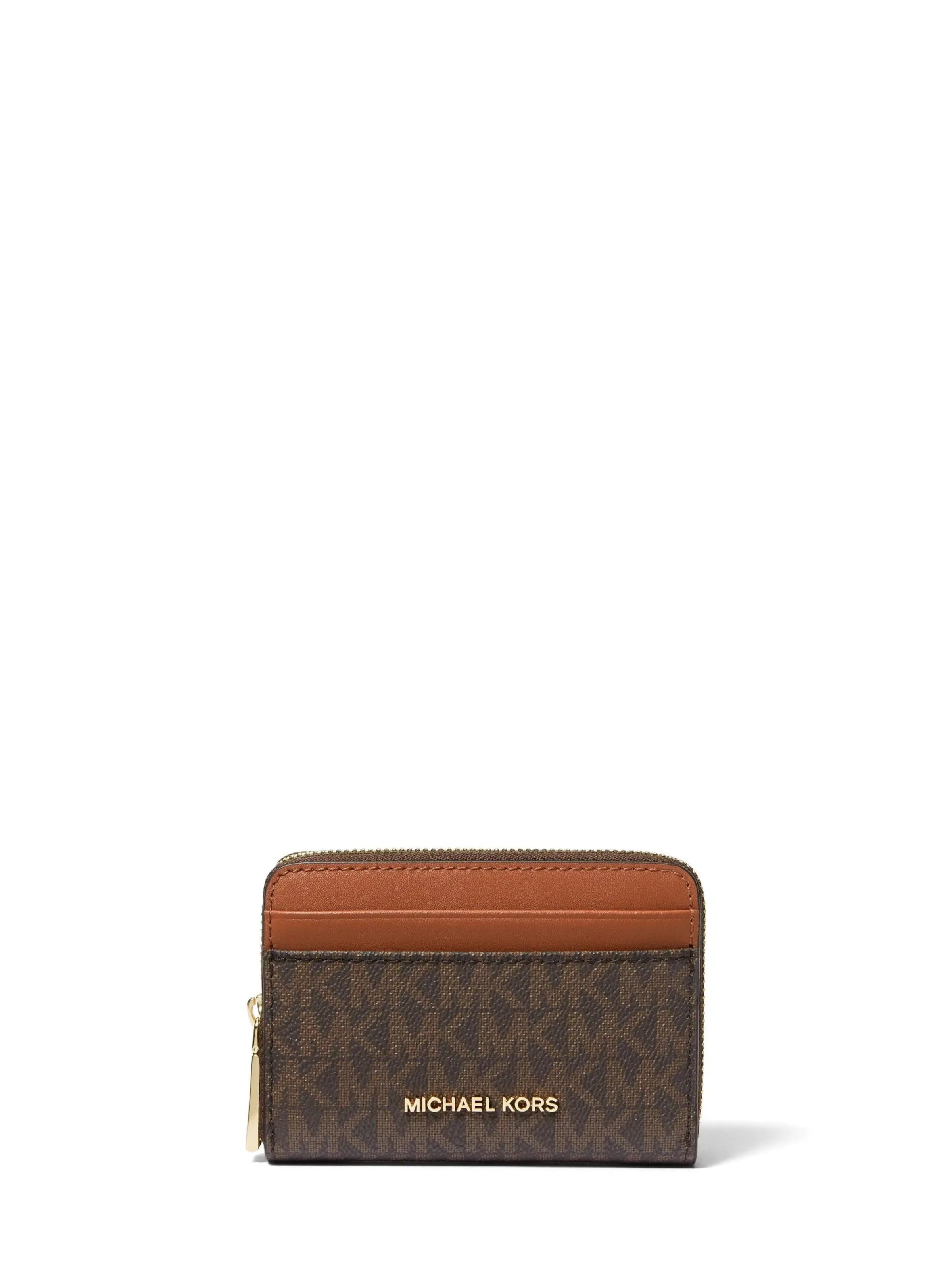 MICHAEL Michael Kors Peněženka – hnědá: přední strana