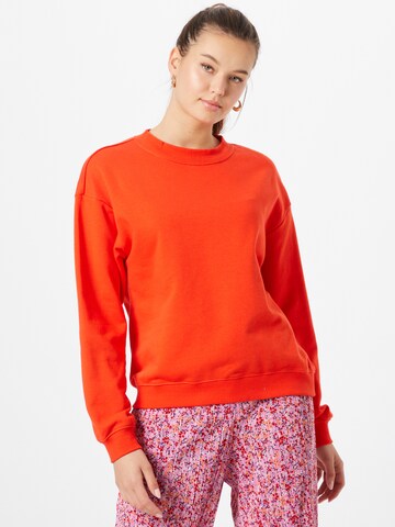 Monki Sweatshirt in Orange: front