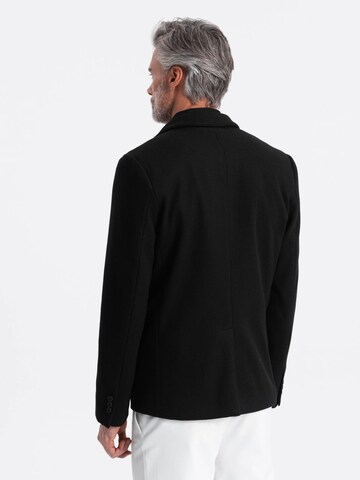 Coupe regular Veste de costume Ombre en noir