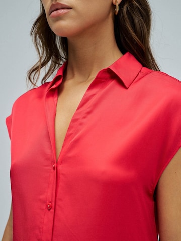 Salsa Jeans Bluse in Rot