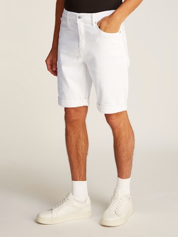 Regular Jean Calvin Klein Jeans en blanc : devant