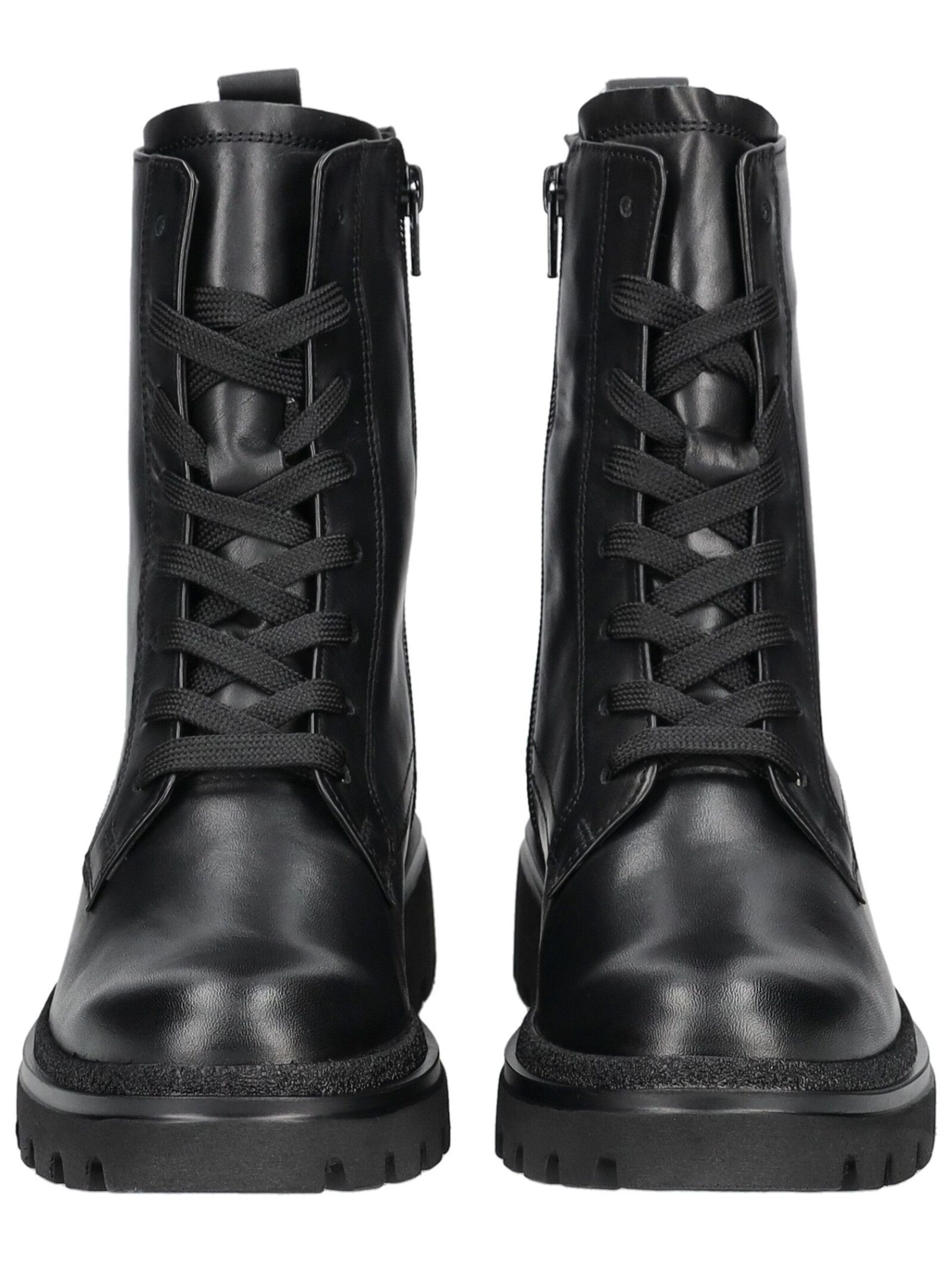 GABOR Schnürstiefelette in Schwarz