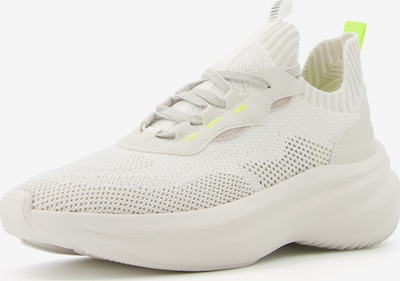 Bershka Låg sneaker i ljusgrön / ullvit, Produktvy