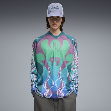 PUMA Tricot in Groen: voorkant