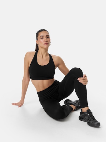 Skinny Pantalon de sport Cardio Bunny en noir