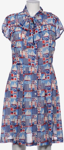 Hell Bunny Dress in L in Blue: front