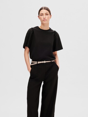 SELECTED FEMME Shirt in Zwart: voorkant