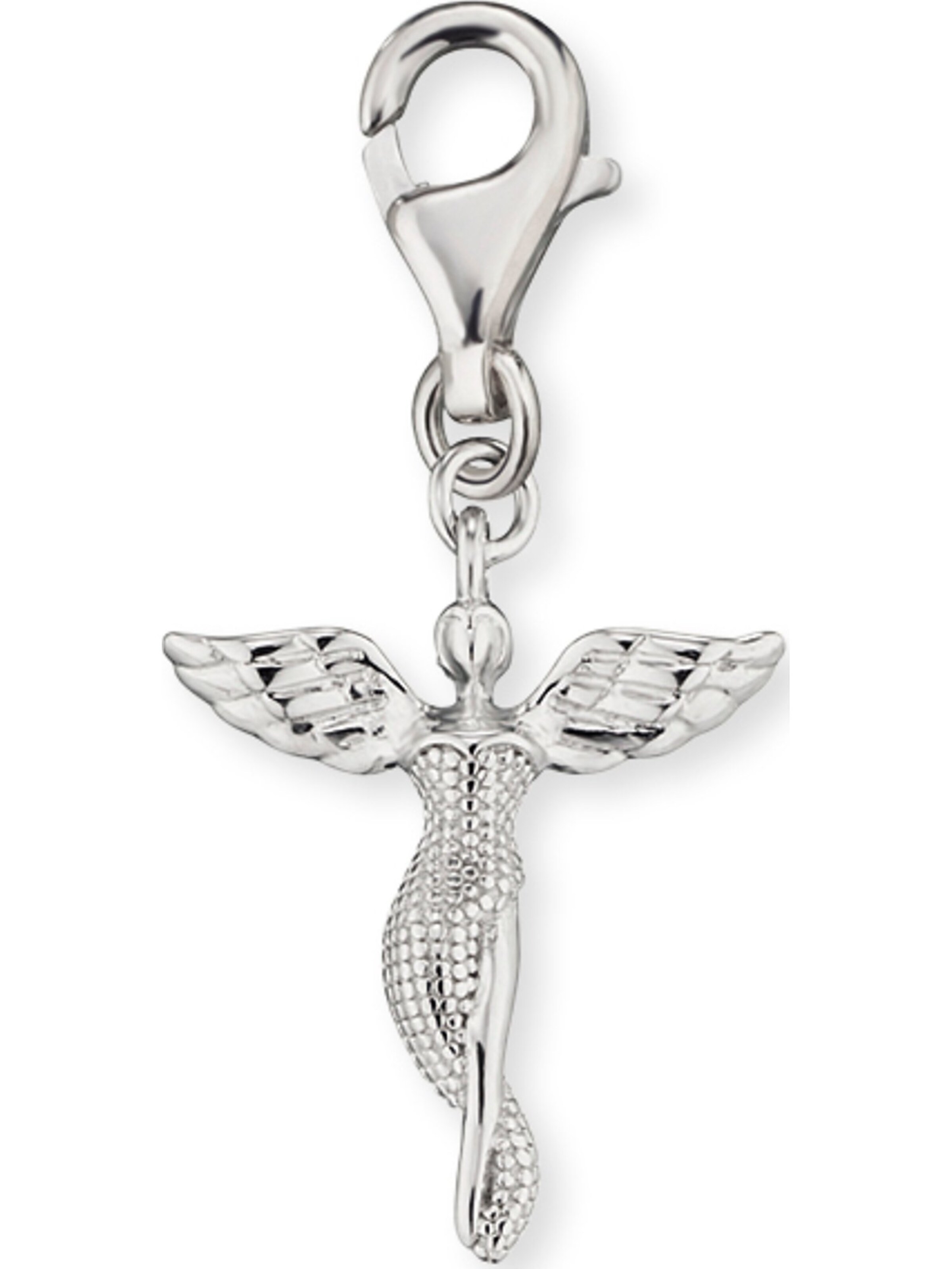 Engelsrufer Anhänger in silber, Produktansicht