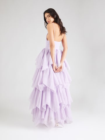 Robe de soirée True Decadence en violet