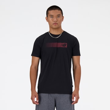 new balance T-Shirt in Schwarz: predná strana