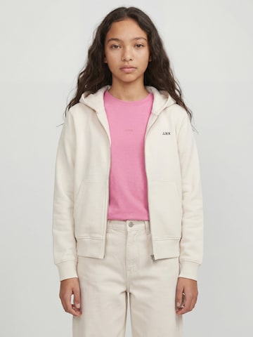 JJXX Collegetakki 'JXABBIE' värissä beige: etupuoli