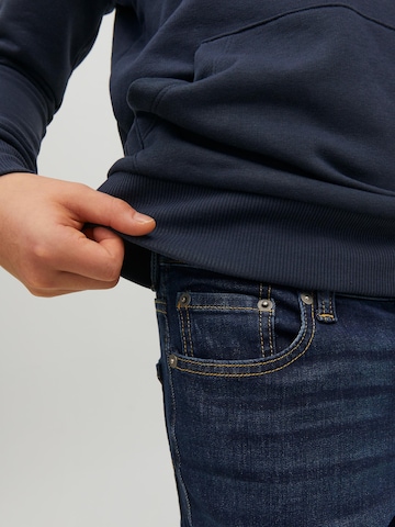 Jack & Jones Junior Úzky strih Džínsy 'Glenn' - Modrá