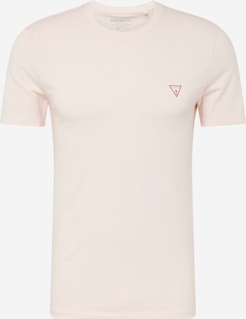 GUESS - Camiseta en rosa: frente