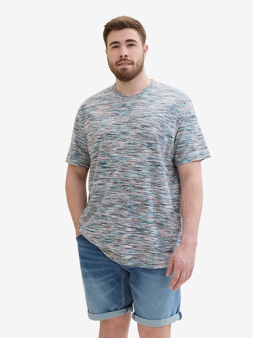 TOM TAILOR Men + T-Shirt in Mischfarben