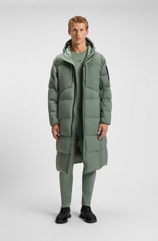 BOSS Winter Coat in Green