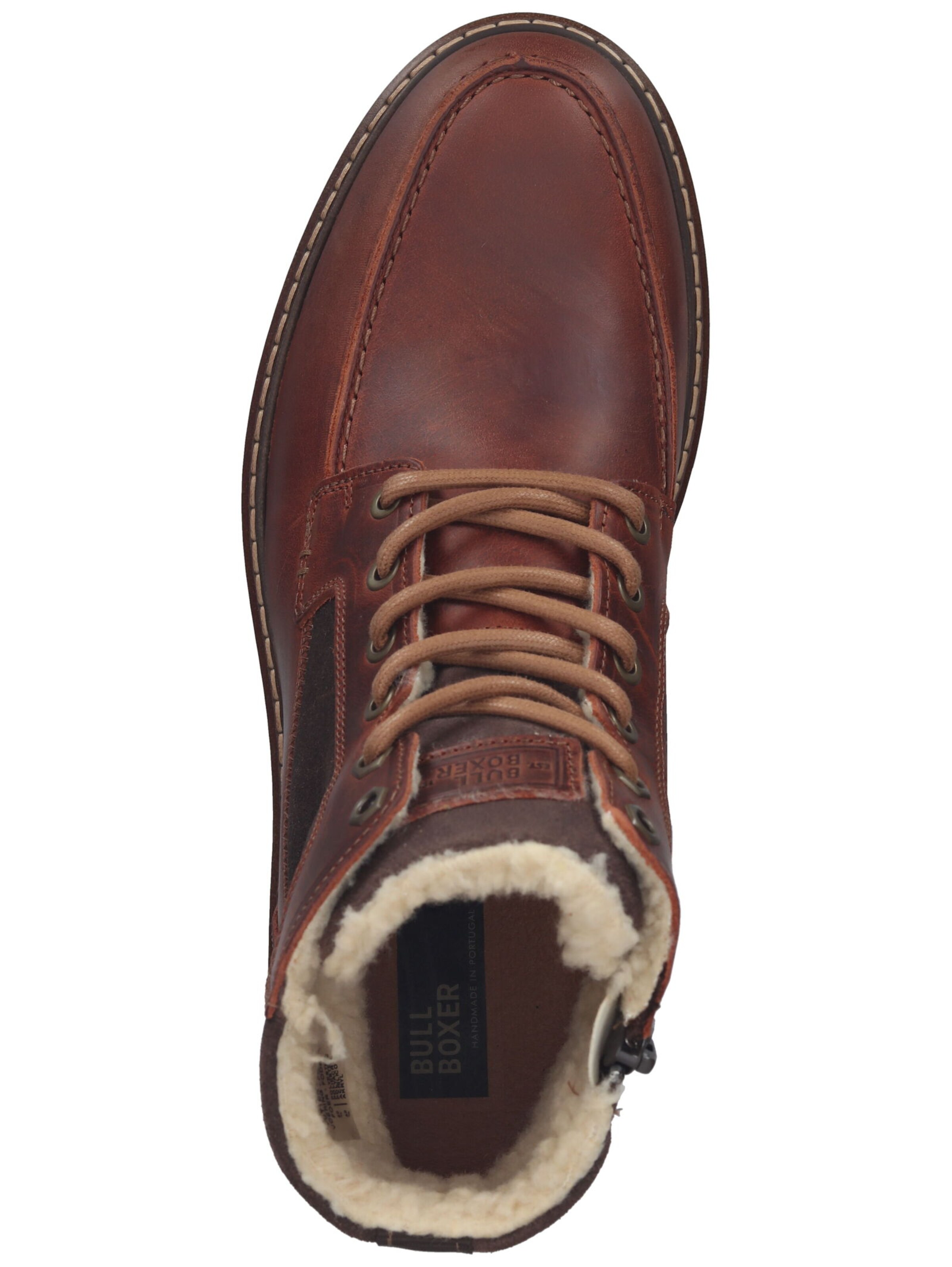 BULLBOXER Lace-Up Boots in Brown
