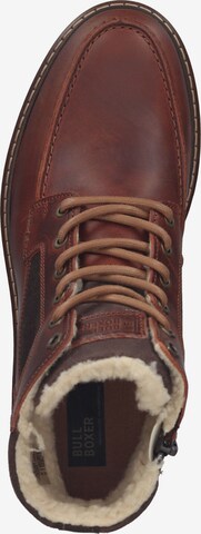 BULLBOXER Lace-Up Boots in Brown