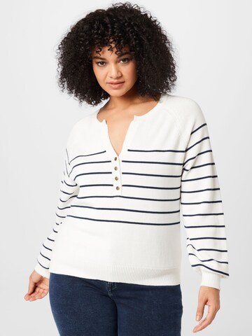 ABOUT YOU Curvy - Jersey 'Jorina' en azul: frente