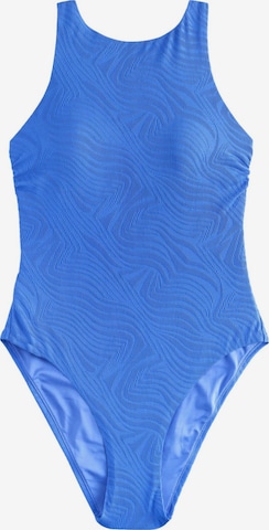 Next Bustier Uimapuku värissä sininen: etupuoli