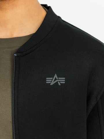 ALPHA INDUSTRIES Between-Season Jacket in Black: front